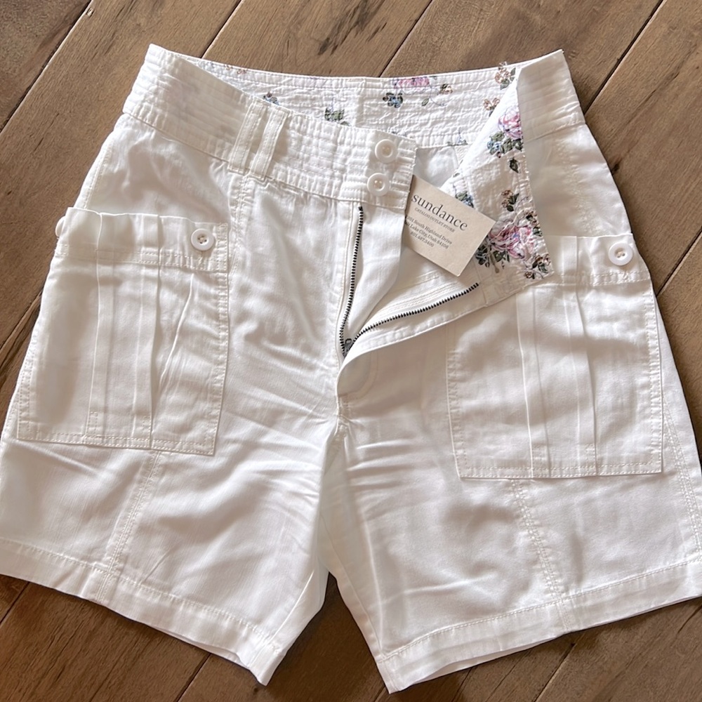 Sundance garden joy cargo shorts